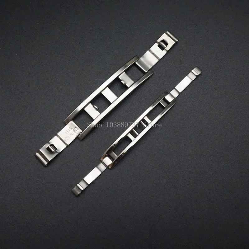 3mm 4mm 5mm 6mm Stainless Steel Folding Butterfly Watchband Buckles Metal Deployment Watch Clasps Watch Strap Connection Buttons