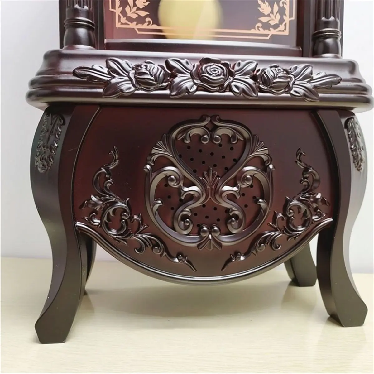 

High Quality Swinging Clock with Silent Operation, Clock Nostalgic Home Clock Living Room Ornament