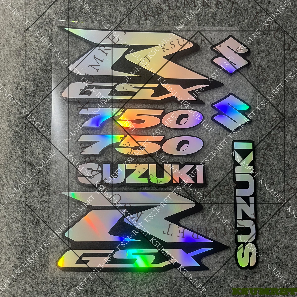 

Лазерная наклейка Suzuki GSXR750 с логотипом мотоцикла