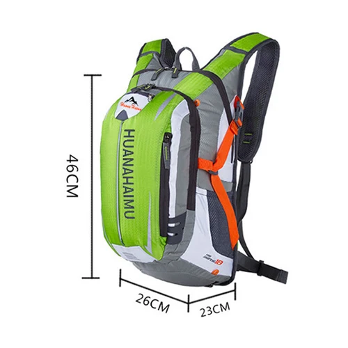 Imagen 2 del producto Mochila ultraligera para bicicleta, bolsa de hidratación para correr, transpirable, con vejiga de agua, impermeable, Mtb