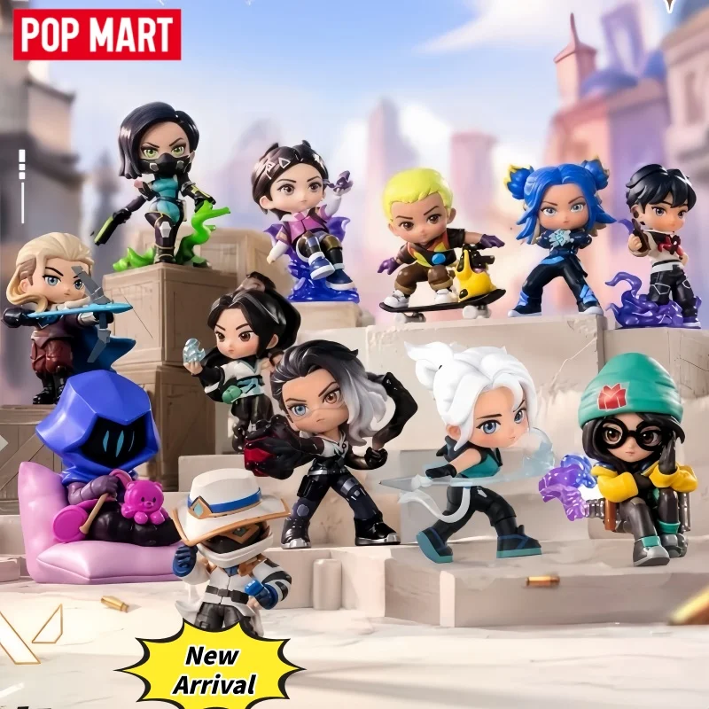 New Arrival POP MART VALORANT Classic Agents Series Blind Box Figures Mystery Box Decoration Collectible Toy Fan Birthday Gift