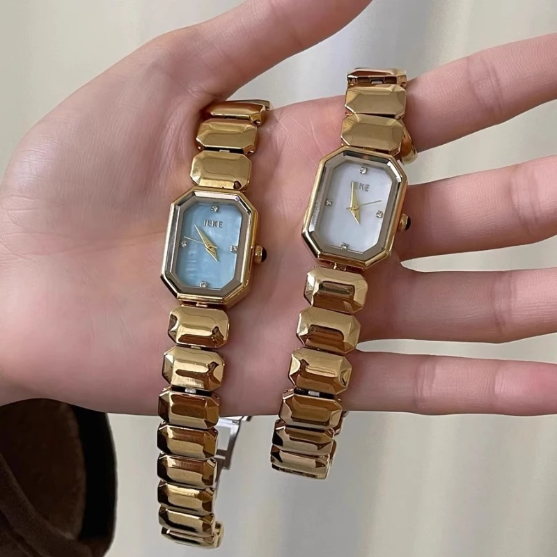 Orologio da donna classico di tendenza elegante semplice blu trasparente 2025 orologio al quarzo impermeabile regalo di compleanno