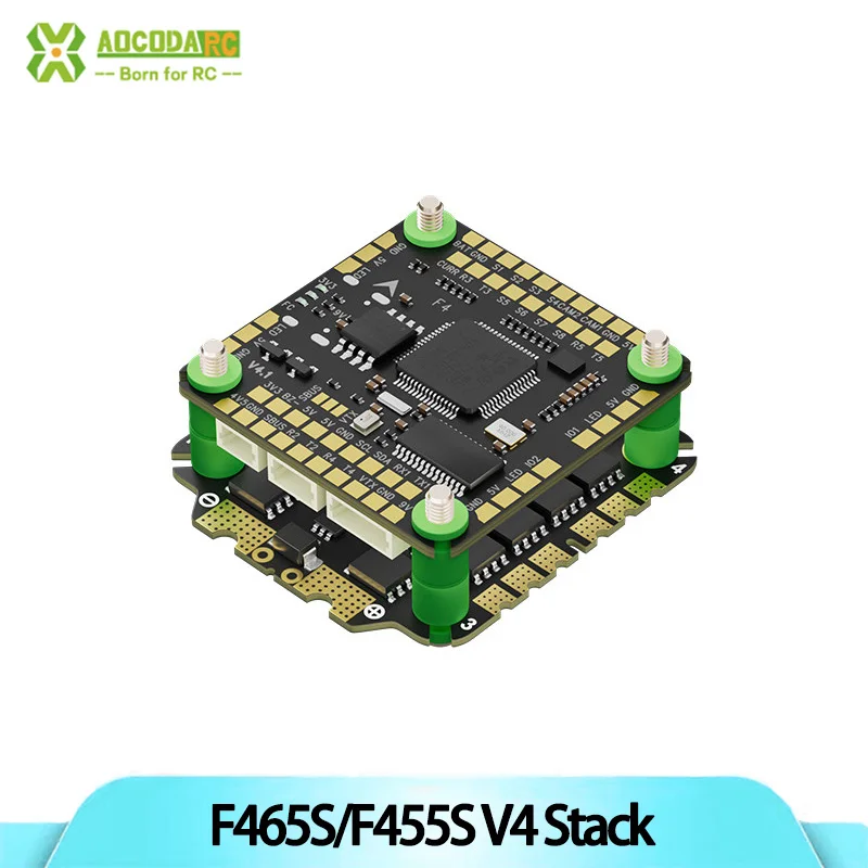 Aocoda-RC F405 V4 F455S/F465S フライトコントローラー & 55A/65A 4in1 ESC コンボ 30x30mm 3-6S FPV フリースタイルドローン用