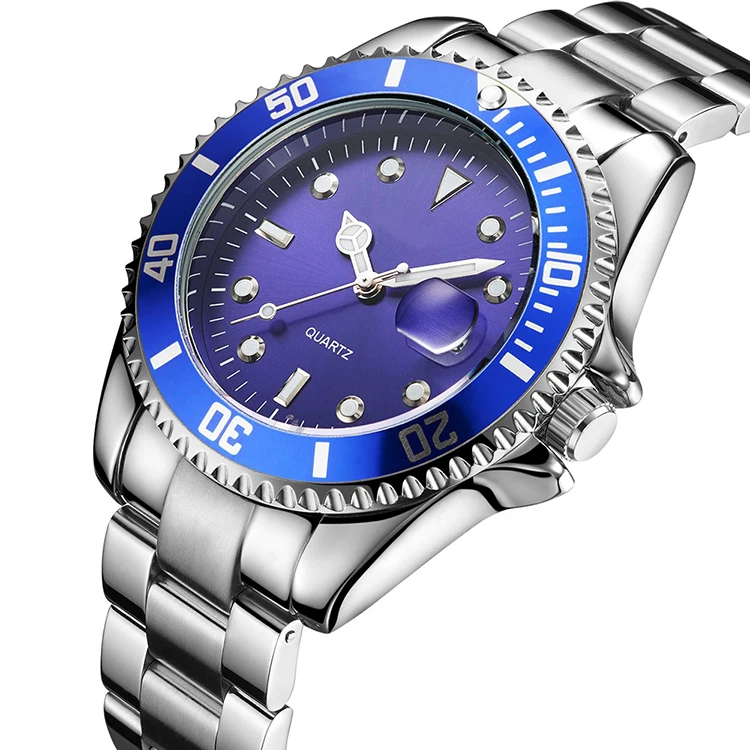 

High Quality Men's Stainless Steel Simple Fashion Luxury Quartz Watch