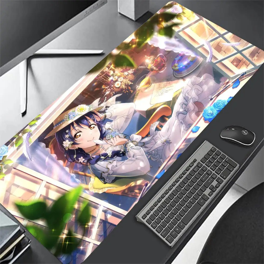 Anime LoveLive Sonoda Umi Mousepad Large Gaming Mouse Pad LockEdge Thickened Computer Keyboard Table Desk Mat