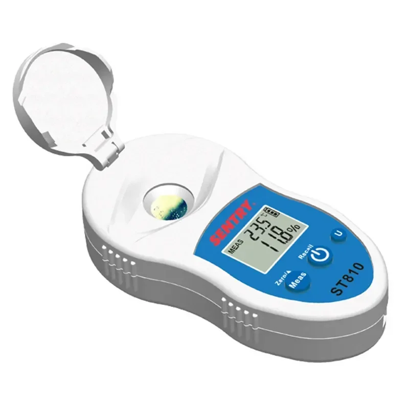 

2025 hot sale ST-810 Digital Portable Refractometer Brix Meter Refractometer Meter