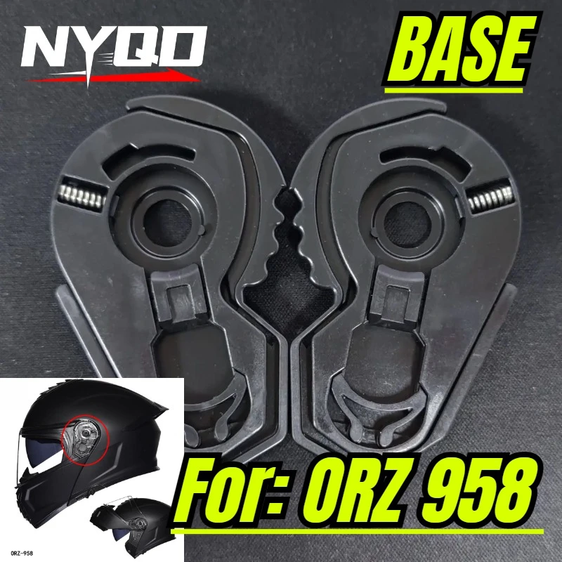 Helmet Visor Base Plate ORZ 958 Replacement Lens Holder Bracket For ORZ 958 Helmet