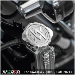 Motorcycle Radiator Cap Cover For Kawasaki Z900RS / Cafe 2018-2025 Decorative Aluminum STD Radiator Caps Z900 RS 2019 2020 2022
