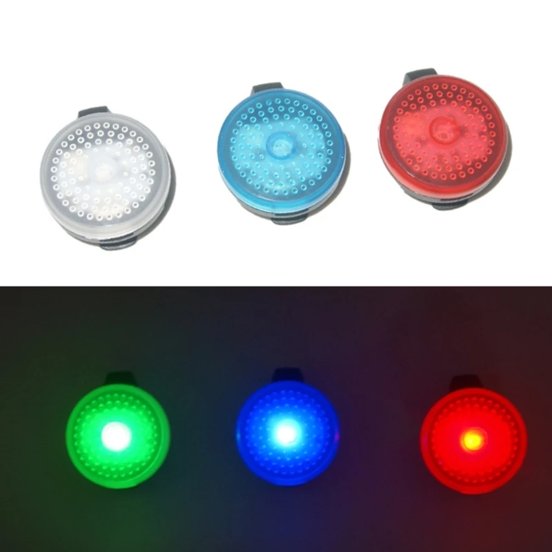 2024 New LED Safety Lamps Clips Clip On  Warning Lights Runing Jogging Night Running Bike Walking Luminous Shoe Clip Light