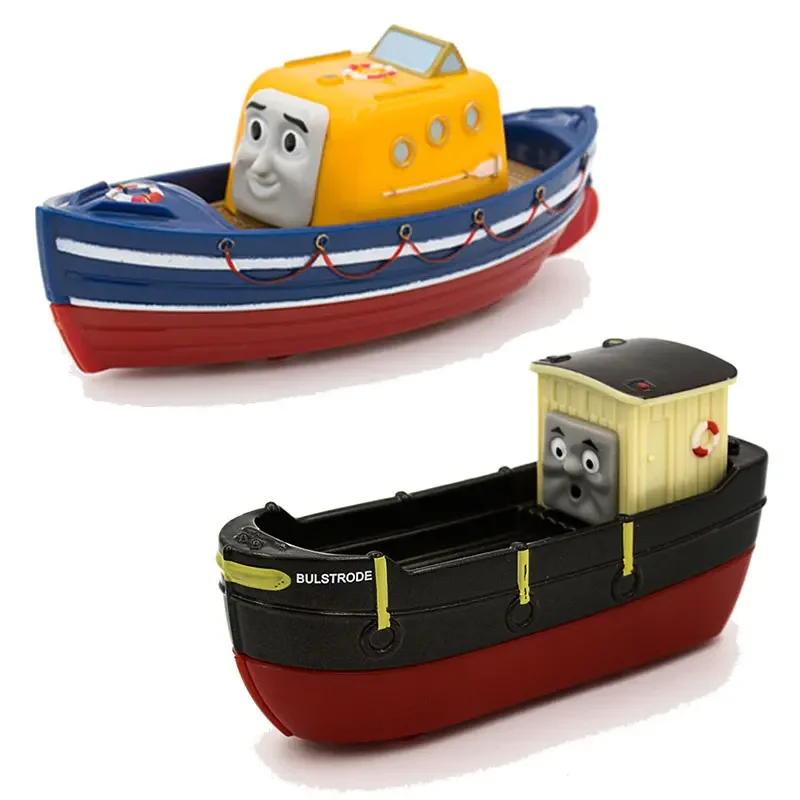 Original Thomas and Friends Bulstrode Captain Carton Boat Model Alloy Magnetic Car Boy Toy Birthday Gift