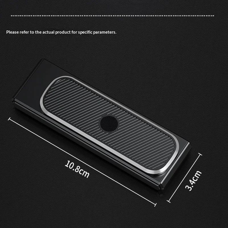Removable Temporary Parking Phone Number Plate with Hidden Numbers for Secure Car Park Use in Business Districts