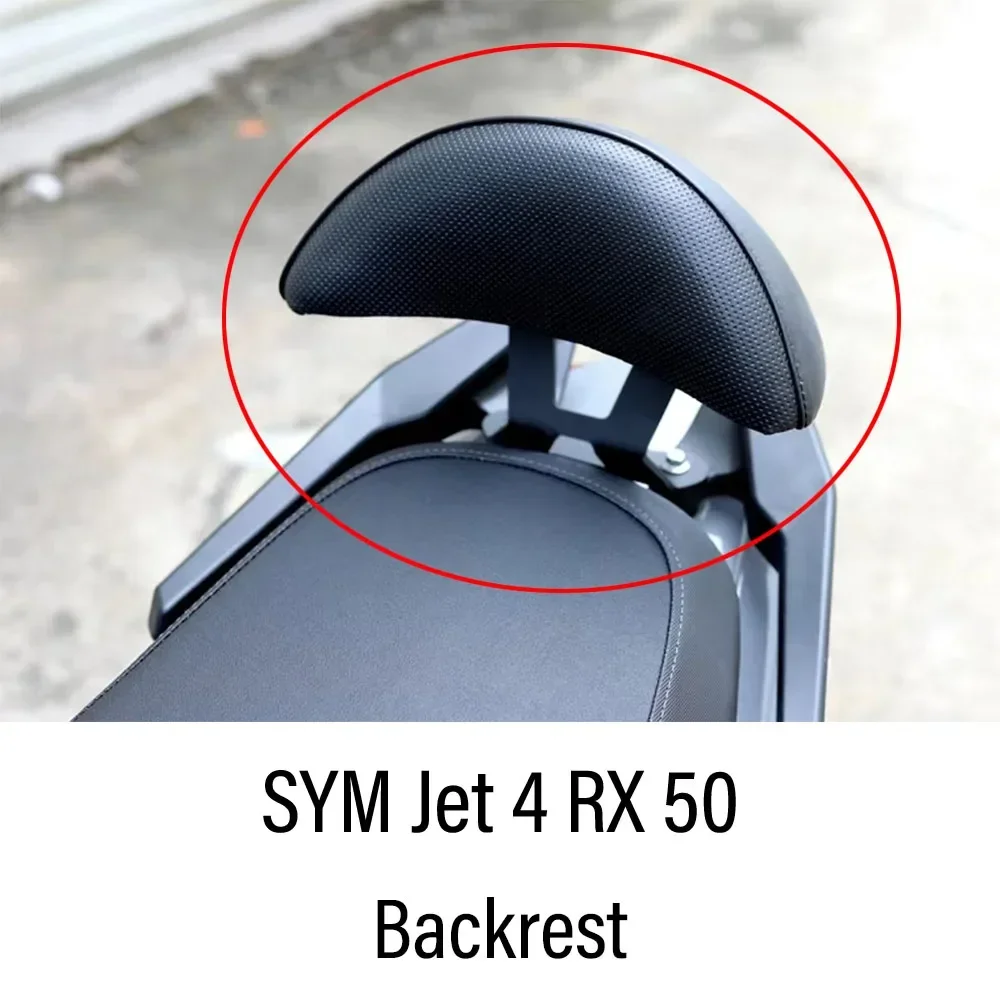 Neu für sym jet 4 rx 50 motorrad hinten passagier rückenlehne motorrad zubehör fit sym jet 4 rx 50 rx50 jet4 rx50 50rx – Detail 1