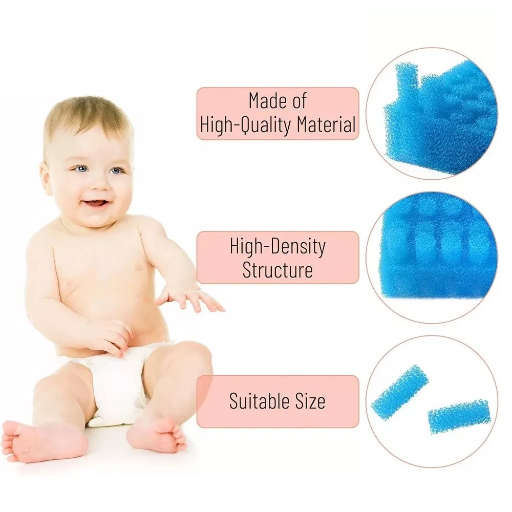 10Sheets=1000pcs Disposable Baby Mouth Suction Nose Baby Cleaning Nose Nose Nasal Aspirator Baby Health Care Dropper Accessories view 5