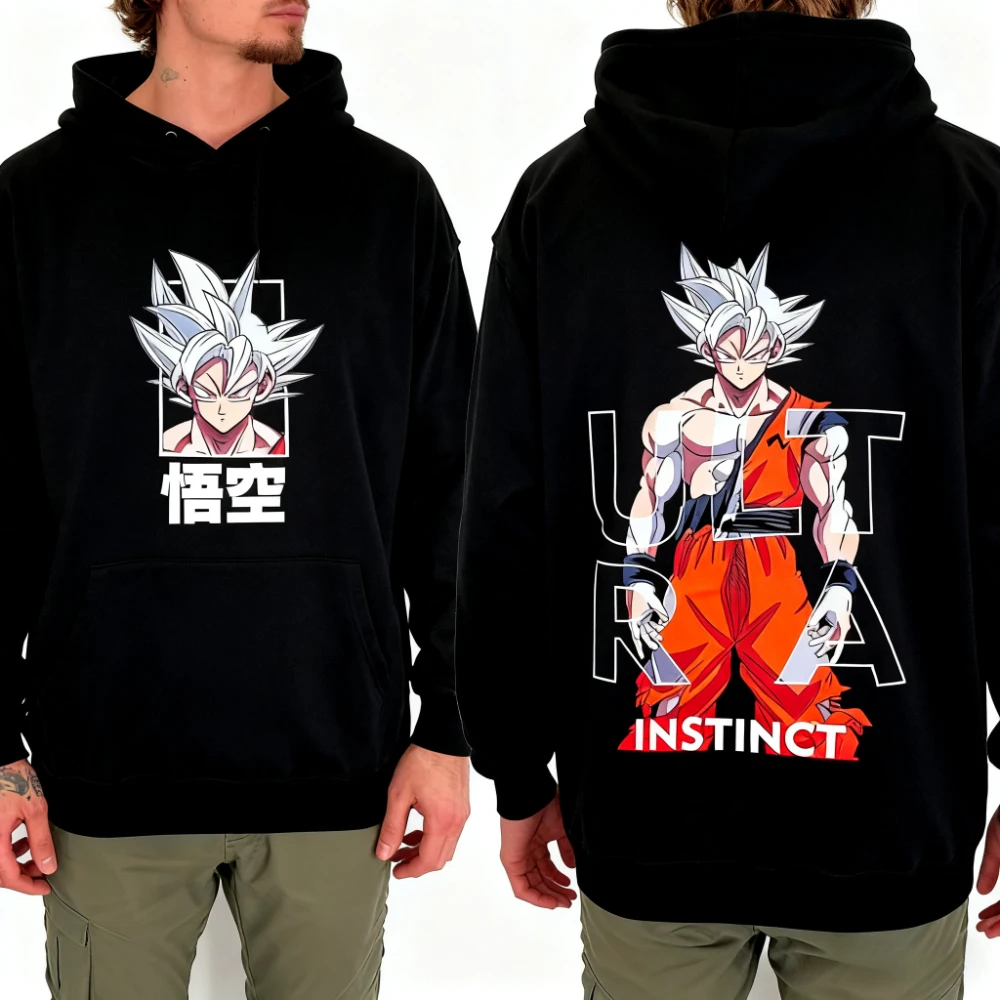 

2025 Dragon Ball Goku Kakarot Japanese Anime Summer Men's and Women's Hoodies Super Intuitive Cotton Top Hoodie Autumn/Winter