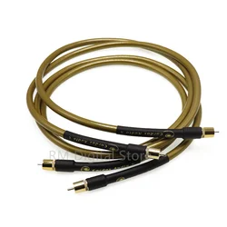 1 pair  5C hifi Audio Cable RCA Audio signal cable