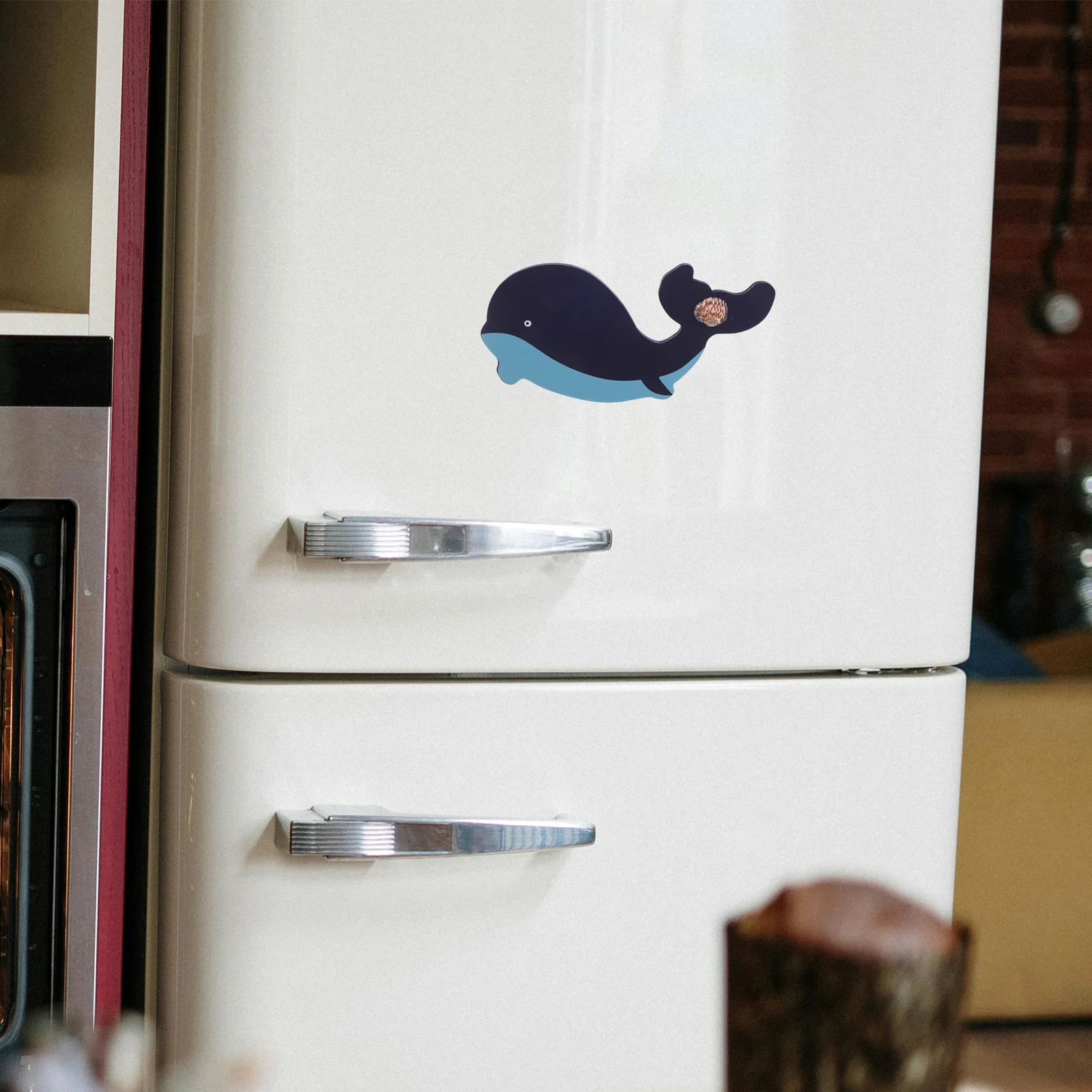 

Ocean Animal Refrigerator Magnets Cute Sea Creature Stickers for Fridge Whiteboard Locker Decor Kids Room Bathroom Cabinet