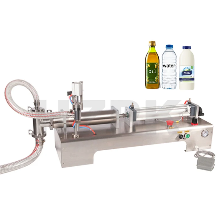 

HZPK 50 мл бутылка с водой, жидкая косметика, масло, сок, машина для наполнения банок, полуавтоматическая