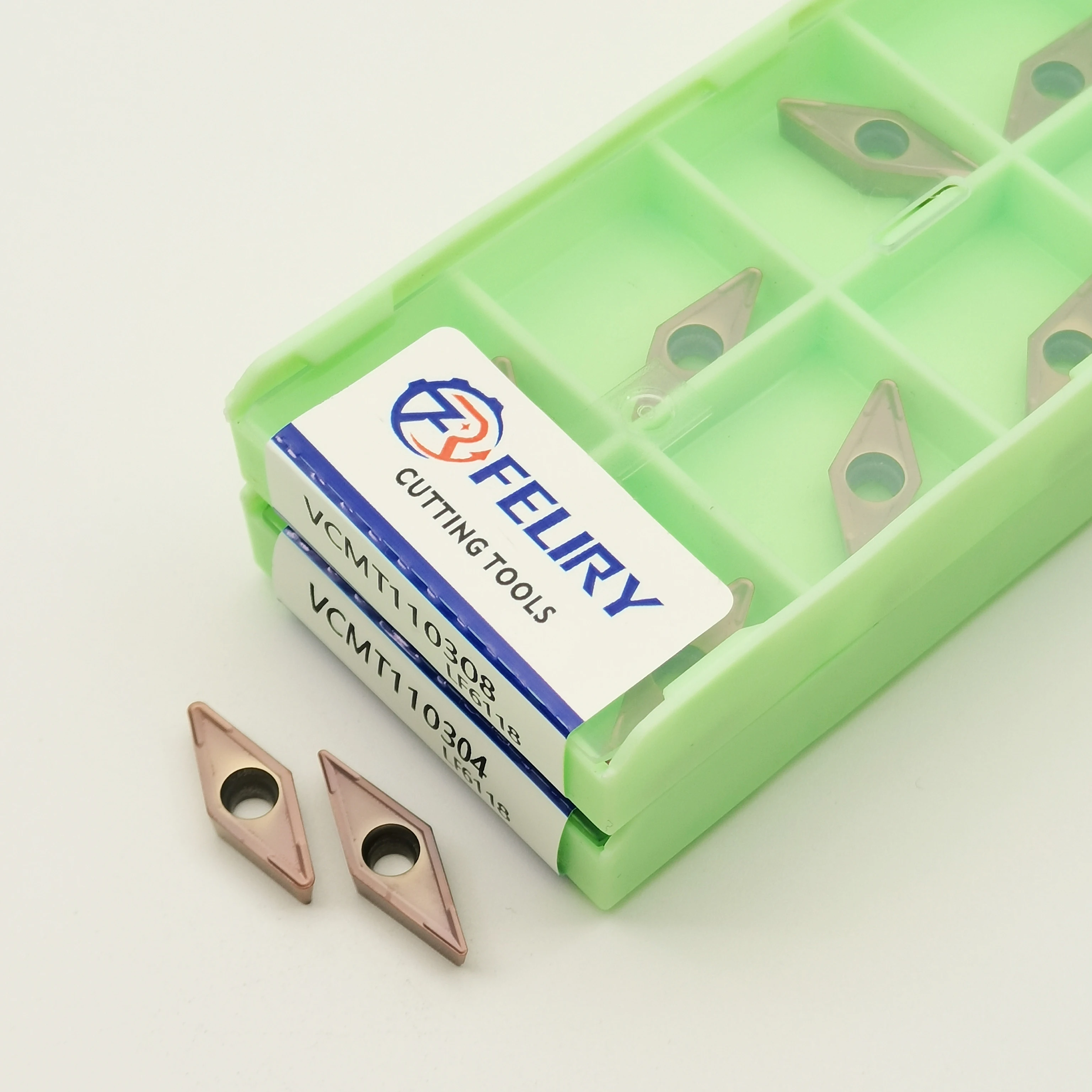 

High-quality hard alloy cutting tools VCMT110304 VCMT110308 VCMT160404 VCMT160408 are suitable for processing stainless steel