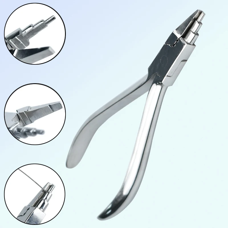 치과 교정 트위드 오메가 루프 벤딩 성형 플라이어, 치과 와이어 벤딩 폼 플라이어, 스테인리스 스틸 치과 폼 플라이어