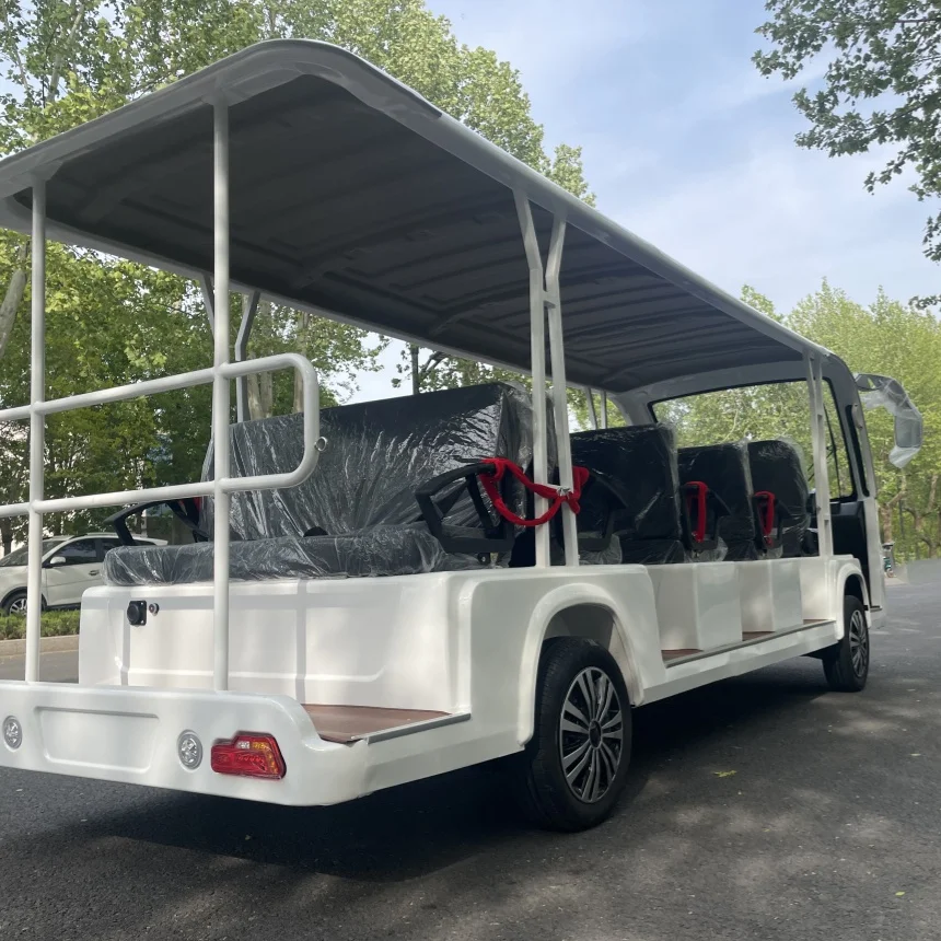 

China Factory New Product 8 11 14 17 Seater Electric Minibus Wholesale City Vehicle Electric Bus For City Hotel School Shuttle