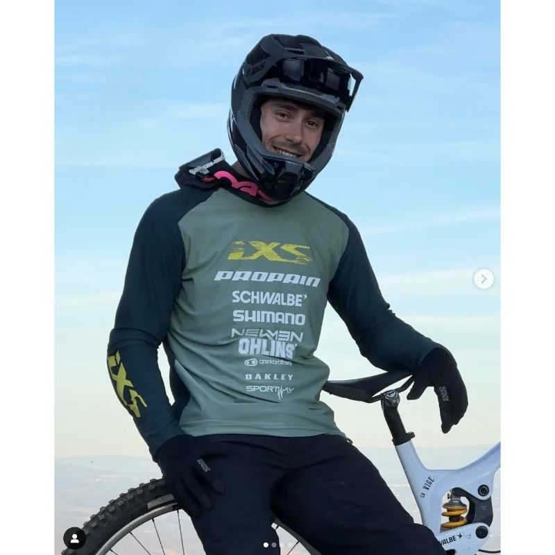 

Швейцарская одежда для велоспорта серии IXS Off-road Crossing MX, внедорожные мотоциклы, профессиональная одежда для бездорожья, быстросохнущая