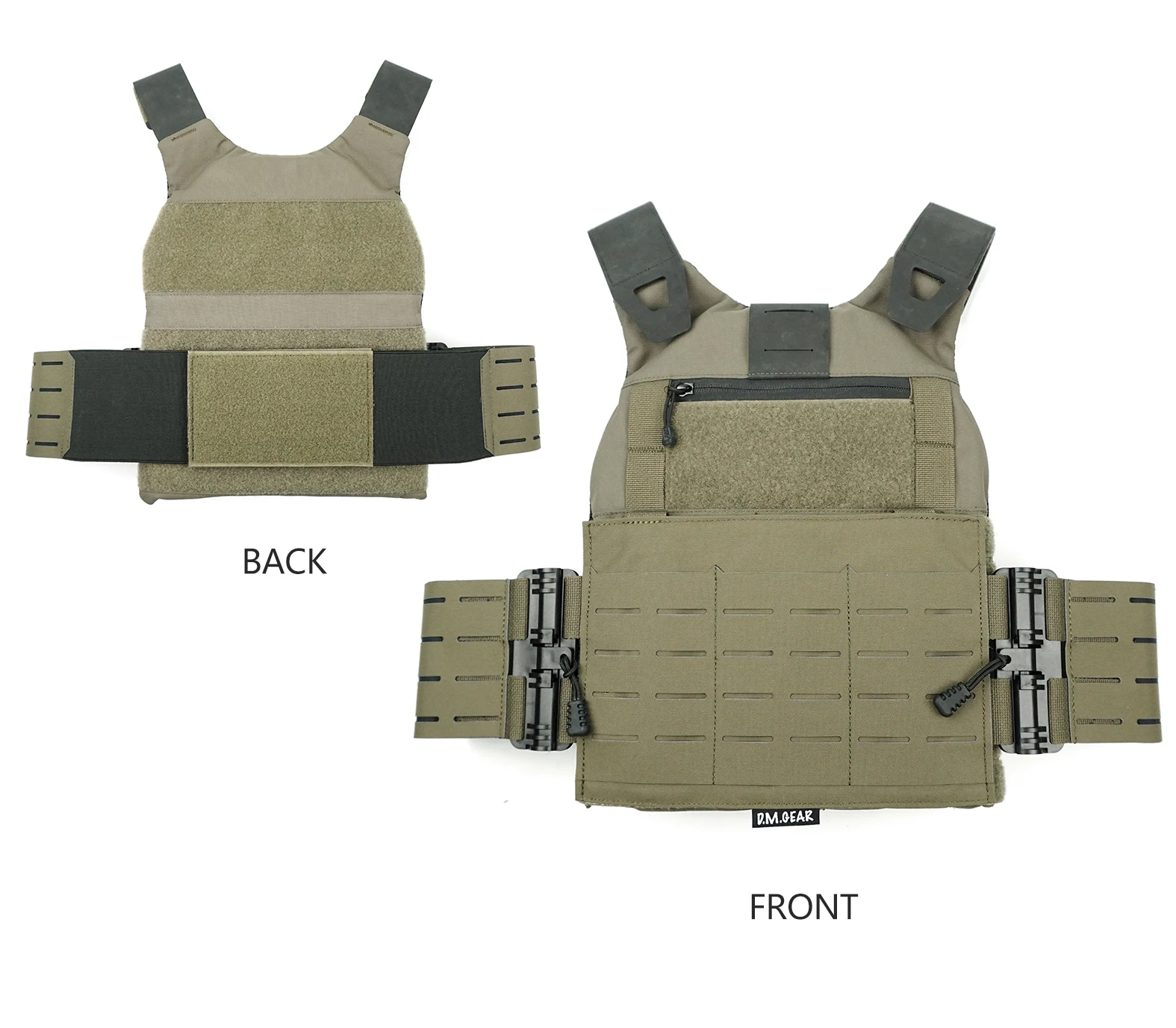 Imagem -03 - Dmgear-ferro Fcsk 2.0 Jpc Camouflage Vest Quick Release Surround Acessórios Personalização de Cor