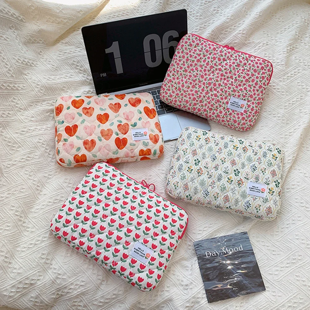 Computer Bag Portable Computer Cover Bag Protective Soft Padded Water-Resistant Notebook Bag Zipper Cover Fit for 14 in Notebook