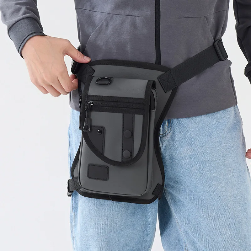 Riñonera de viaje al aire libre para hombre y mujer, riñonera delgada deportiva a la moda, táctica de ciclismo, bolso de hombro Unisex multifuncional de alta calidad