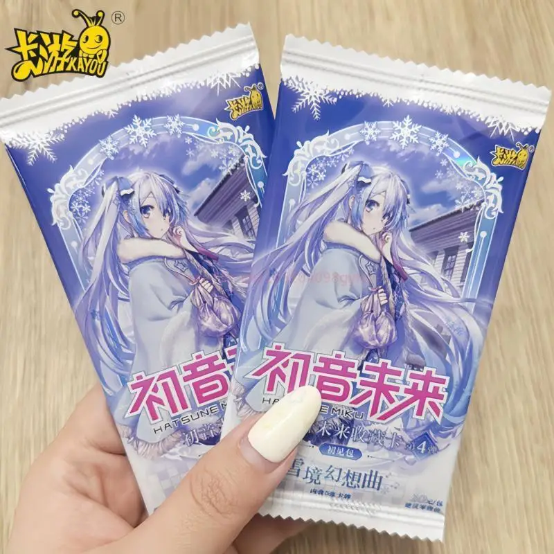 オリジナル-kayou-初音ミクシリーズカード-初期パッケージ-第四弾-アニメゲーム周辺玩具-コレクションカード-ハロウィンギフト