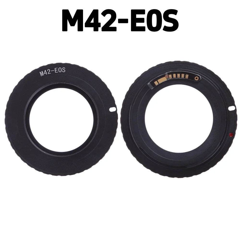 M42-EOS محول حلقة M42 جبل محول العدسة حلقة معدنية لكانون 100D 1000D 1100D 1200D 400D 450D 500D ربط حلقة