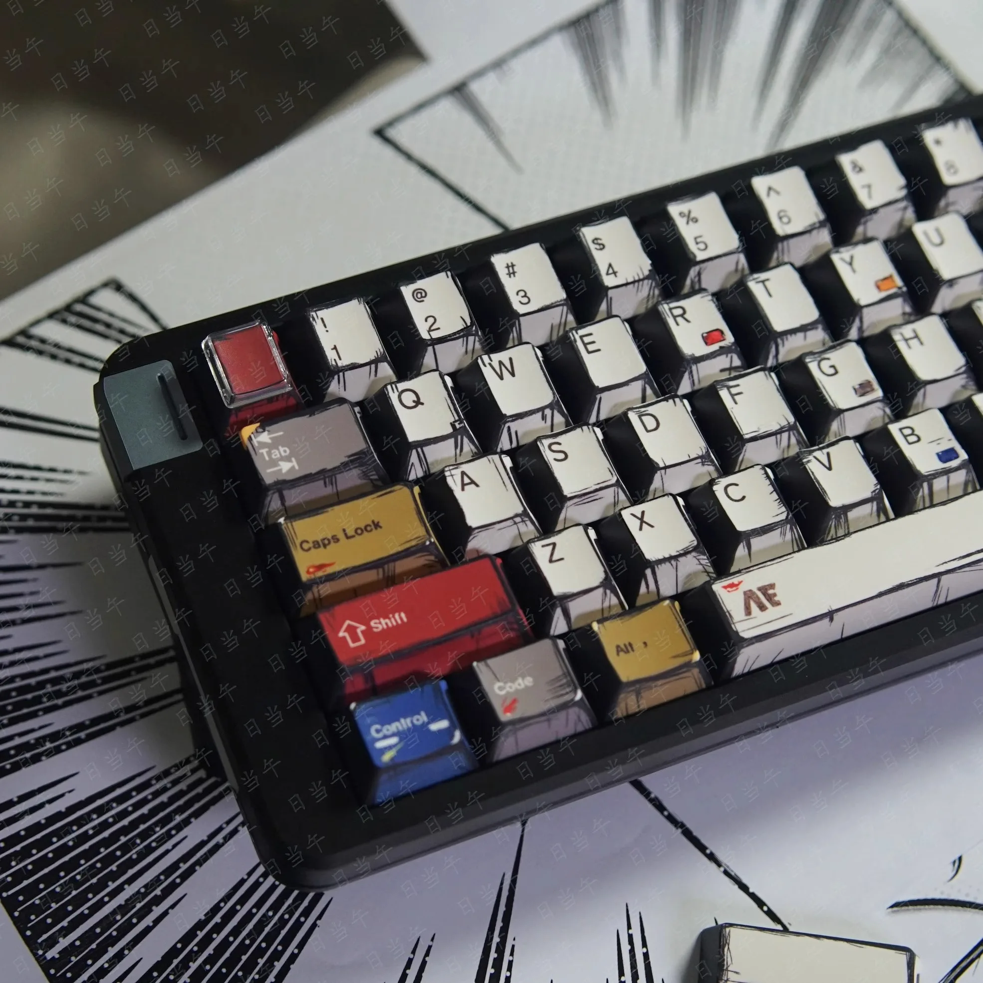 

Anime Adaptation Theme Cherry Profile PBT Keycaps for Mechanical Keyboard - Wear-Resistant