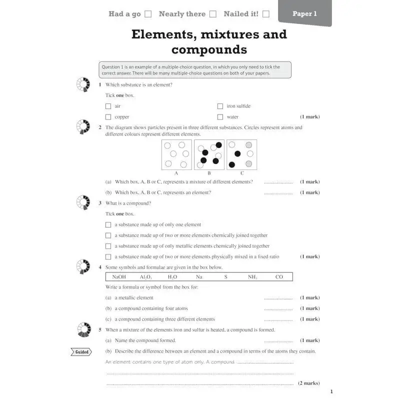 بيرسون ريفيز AQA GCSE مصنف مراجعة كريم الأساس الكيميائي لعام 2025 و2026 تقييمات ولامتحانات نورا هنري 9781292131238 #3