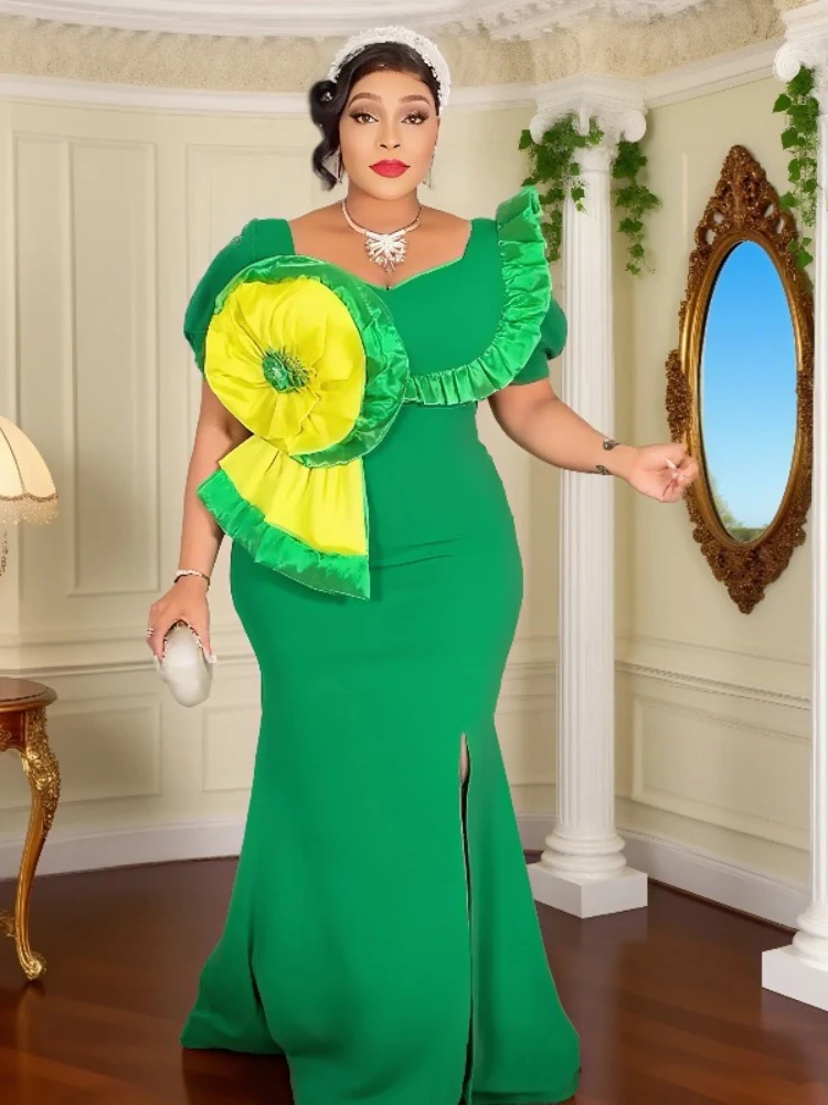 

African Clothes For Women Plus Size Dresses Fashion Long Gown Birthday Robes Party Wedding Dress Daily Summer Boubou 2025 New