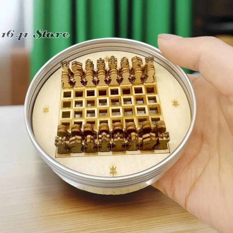 

（NEW）Charming Christmas Socks Gift Set featuring Chinese Vintage Chess, Pocket Board Game and Travel Jar