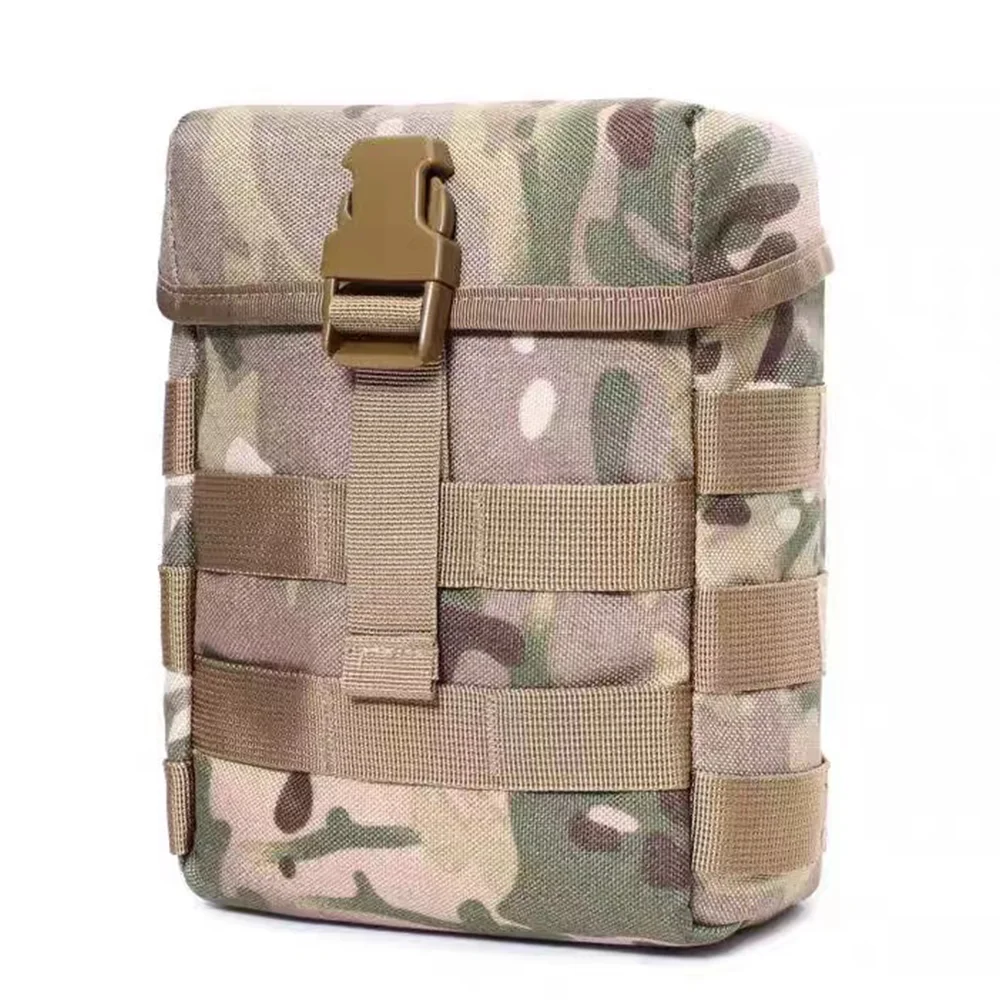 Bolsa de almuerzo táctica Molle para hombre, bolsa de almacenamiento al aire libre, bolsa de caza Airsoft Mag, bolsa para suministros médicos