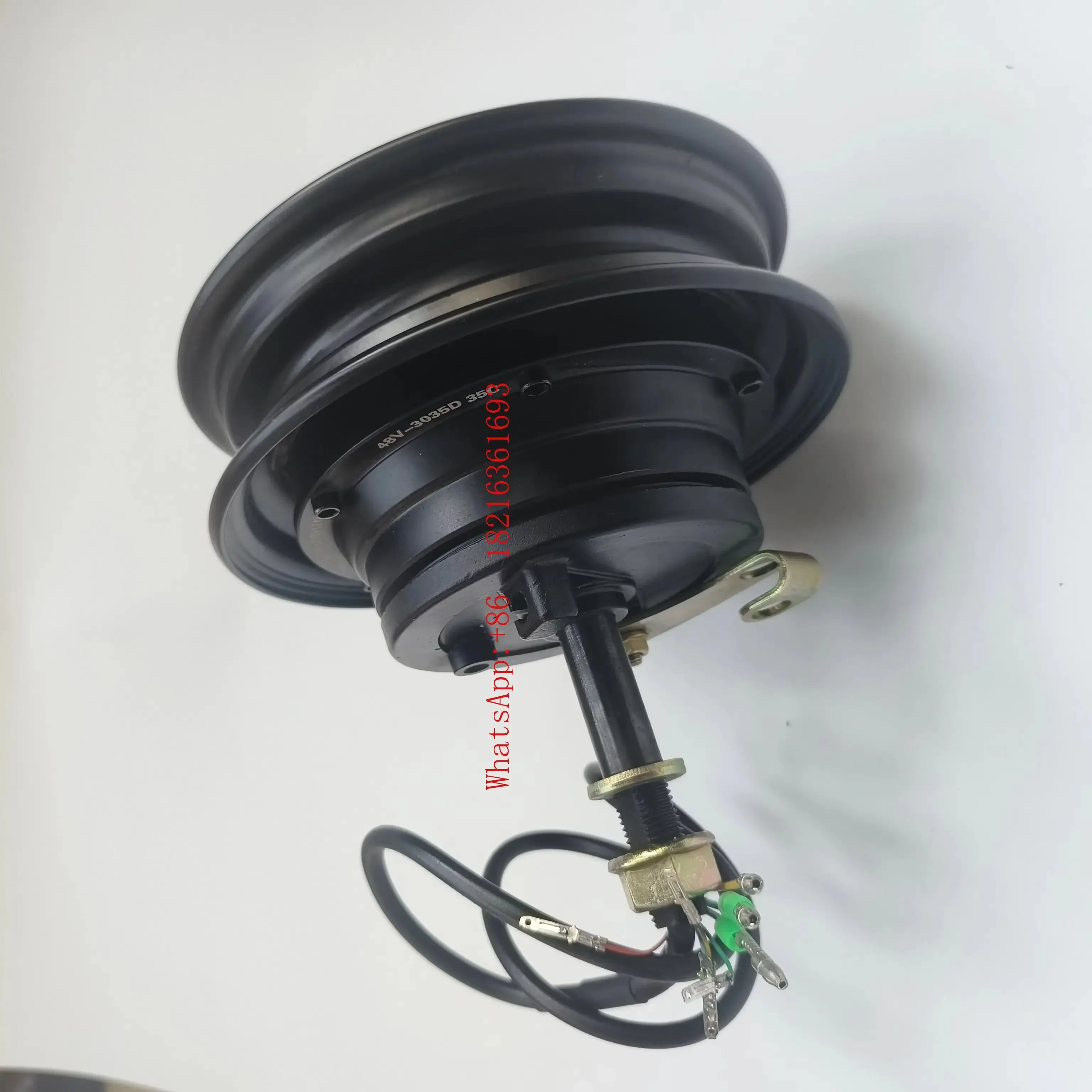 Limited Offer NEW 10 Inch Unilateral Shaft Brushless Wheel Hub Motor Small Tricycle Scooter Rear Wheel Drum Brake Motor