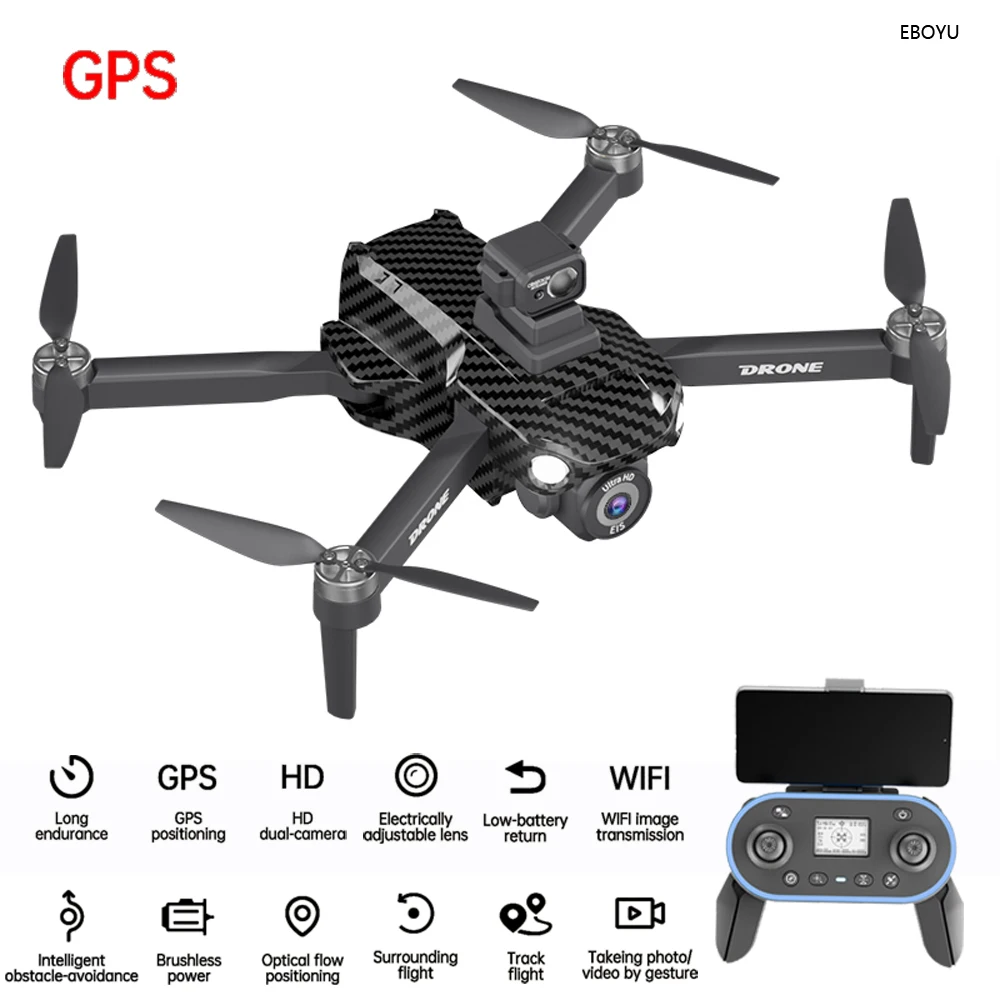 

JJRC X31 GPS RC Drone 2.4GHz WiFi FPV 8K Dual Cams 360 Obstacle Avoidance Brushless Motor GPS Return RC Quadcopter Drone Toys