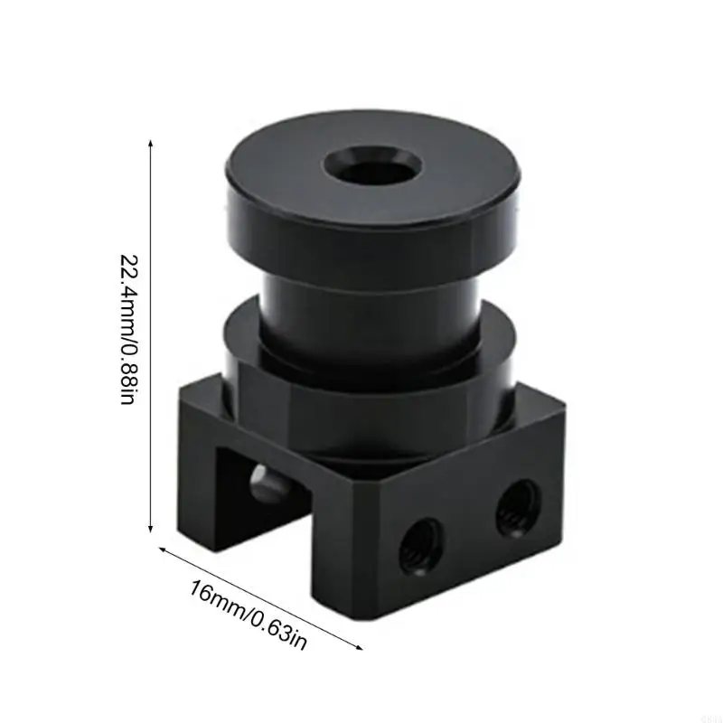 Q84A Bambulab to 압출기 Hotend 마운트 어댑터 고 정밀도 VORON 3D 프린터 용 알루미늄 합금 변환기
