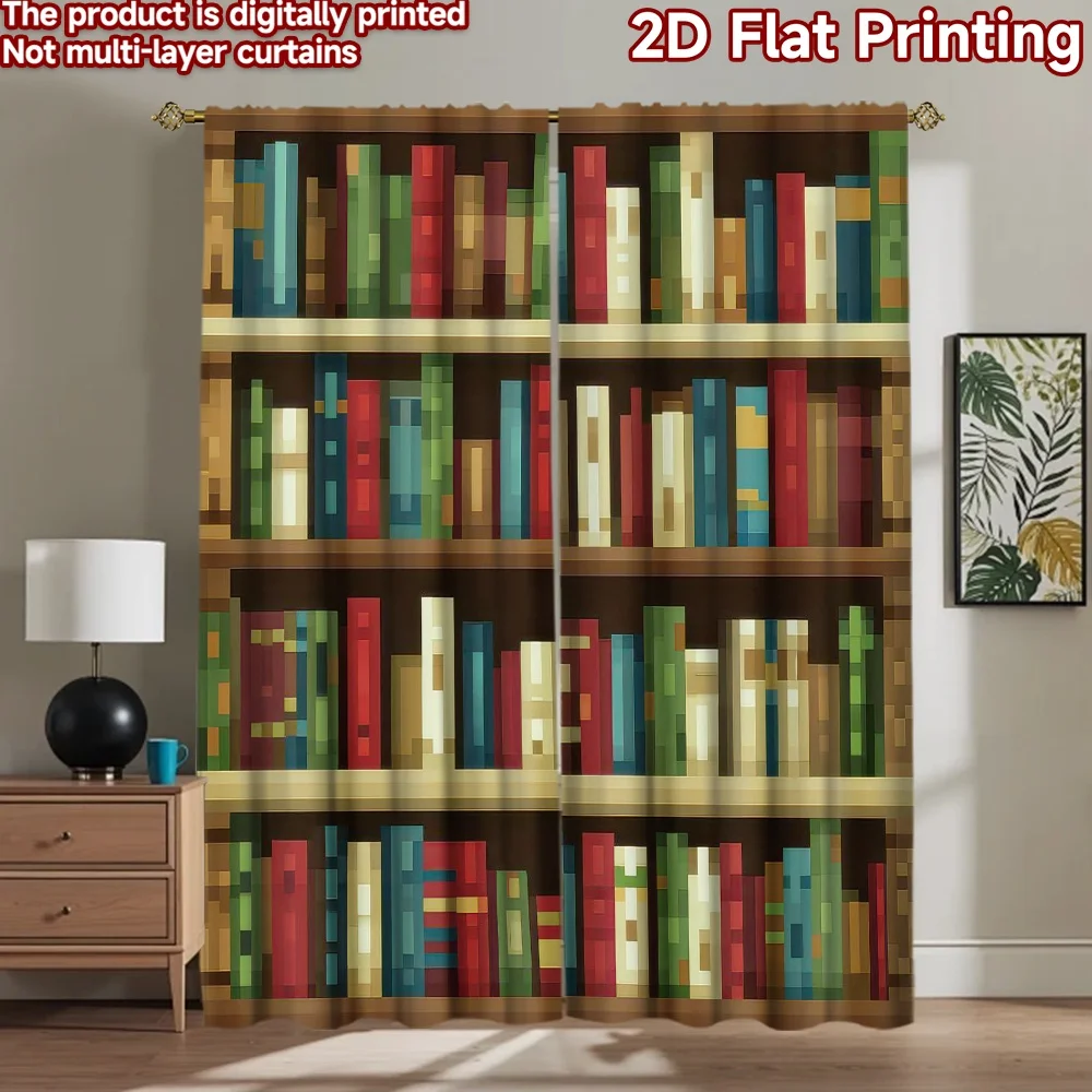 

1pc 2D flat Photography Backdrop Photography Backdrop Colorful Bookshelf 100% Polyester Party Decorations Use for Suitable for