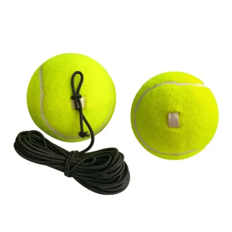 1/2/5pcs Tennis Practice Ball Training Base With Rope Tennis Training Equipment Self-Taught Rebounder Tennis Sparring Equipment