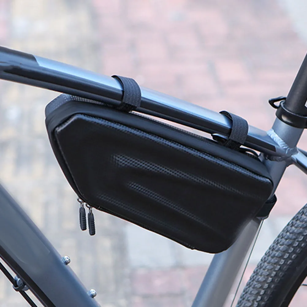 

Bike Front Beam Bag Top Tube Frame Storage Pouch Tpu Cycling Triangle Large Resistant Scratch Proof Rain Waterproof