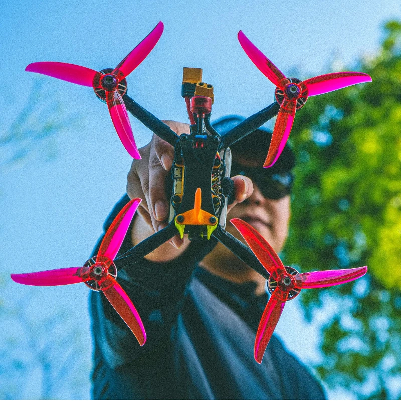 GEMFAN 5136 5 بوصة 3 شفرات FPV مراوح السباق الملونة حرة الطائرة بدون طيار الدعائم ل كوادكوبتر الطيران السينمائي عالية الأداء #6