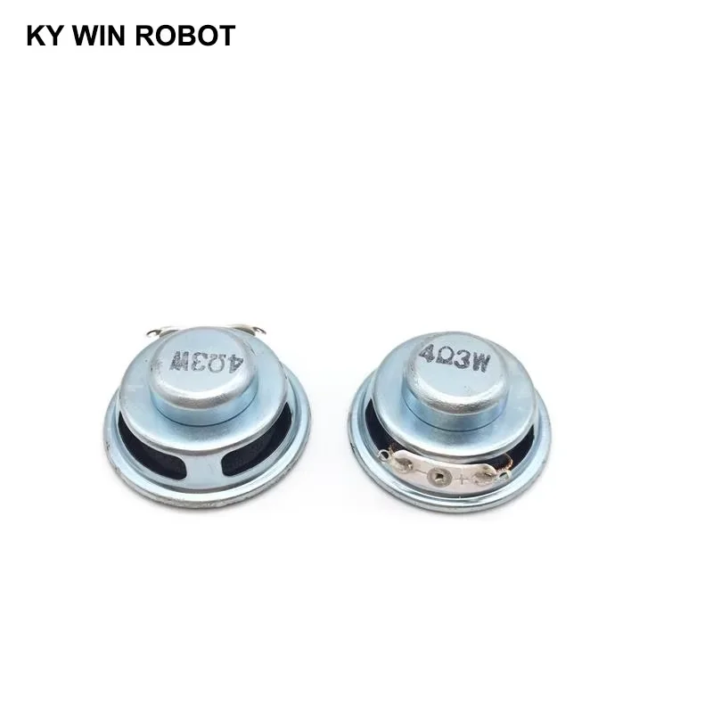 2PCS/Lot High Quality Speaker Horn 3W 4R Diameter 3.6CM 36MM Mini Amplifier Rubber Gasket Loudspeaker Trumpet thickness 17MM