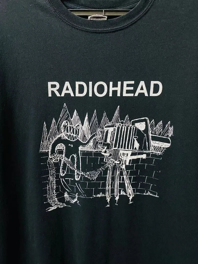 

Radiohead Band Black Short Sleeve Cotton T-shirt Unisex S-5XL KH13261