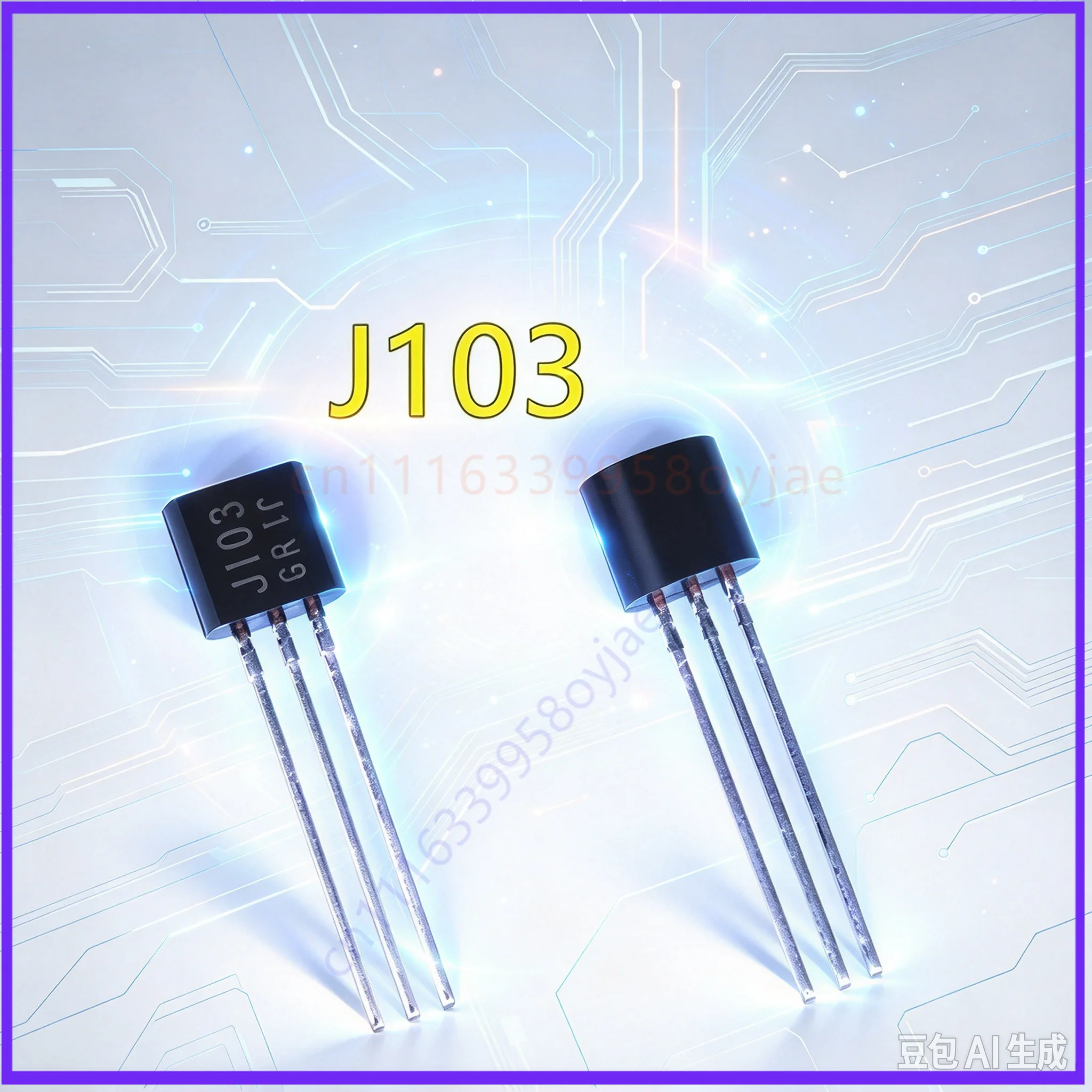 Replacement 50PCS 2SJ103GR TO-92 P-Channel JFET Transistor