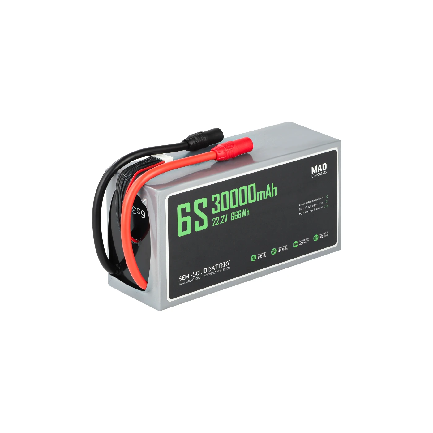 ATV 6S 30Ah High Power Drone Solid State Lithium Battery 6s Lipo 10000/16000/22000/23000/30000mah 22.2v 100c view 3