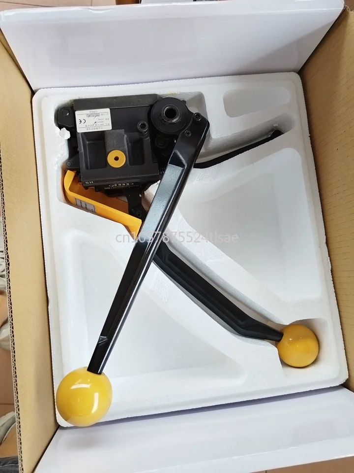 A333 Портативный пресс-подборщик для ремня из листовой стали, ручной свободный тип пряжки, подходит для ширины 13-19 мм, толщина стального ремня 0,38-0,58 мм