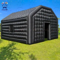 Great Deals! 20FT Large Black Inflatable Nightclub Party Tent with Blower Inflatable Disco Tent  Air Tent for Wedding Birthday