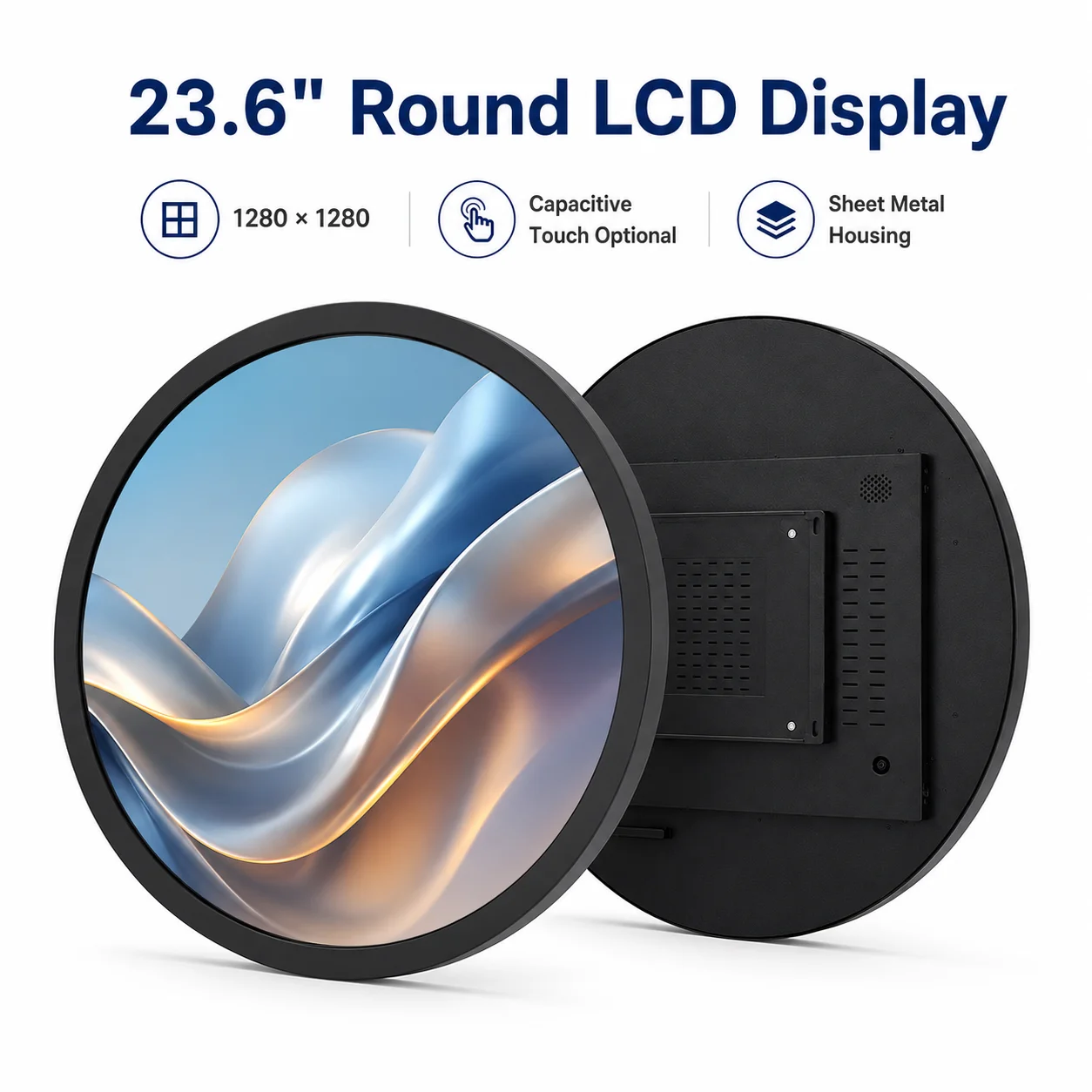 OEM ODM 15.7 Inch 1:1 Aspect Ratio LCD Touchscreen Outdoor Digital Signage for Hotel Reception Custom Commercial Display