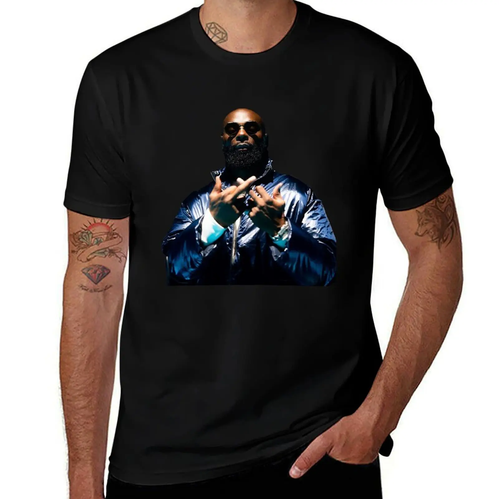 

kaaris album T-Shirt Funny t-shirt oversized graphic shirts anime clothes funny t shirts men